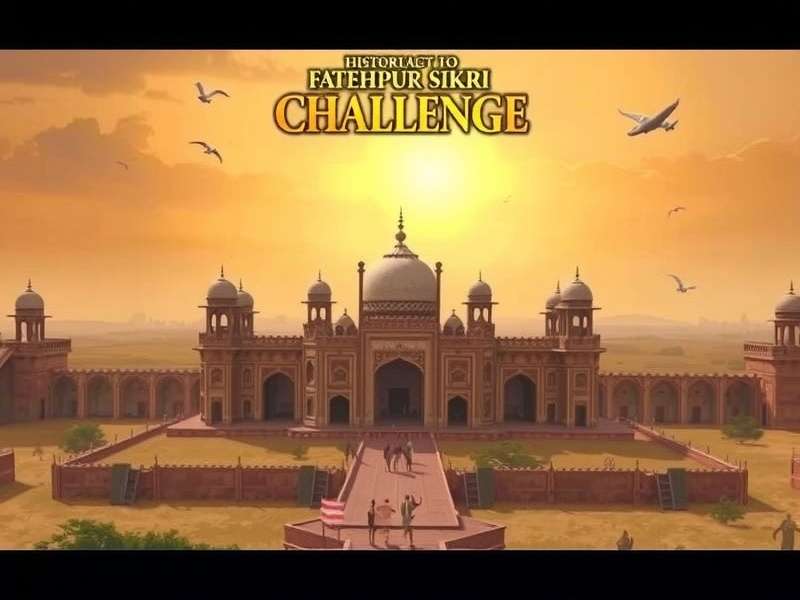 Fatehpur Sikri Challenge Game Screenshot
